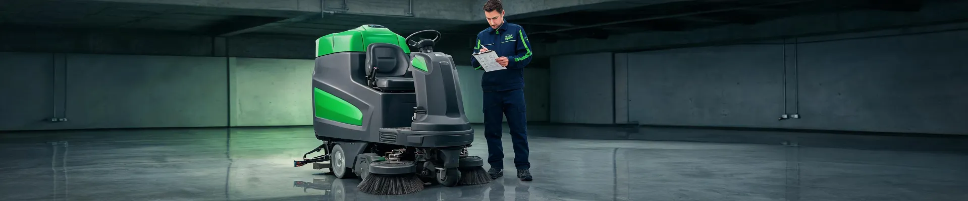 Commercial cleaning equipment maintenance article cover